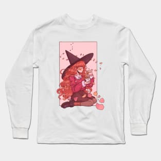 Magic Rose Facemask Witch Long Sleeve T-Shirt